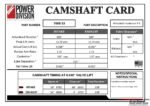 GSC Power-Division Billet S3 Camshafts | 1996-2005 Mitsubishi Evolution 4-8 - Image 3