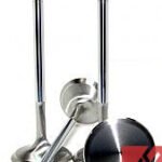 GSC P-D  Chrome Polished Intake Valve - 35mm Head +1mm - Single | 1992-2006 Mitsubishi Evo 1/2/3/4/5/6/7/8/9